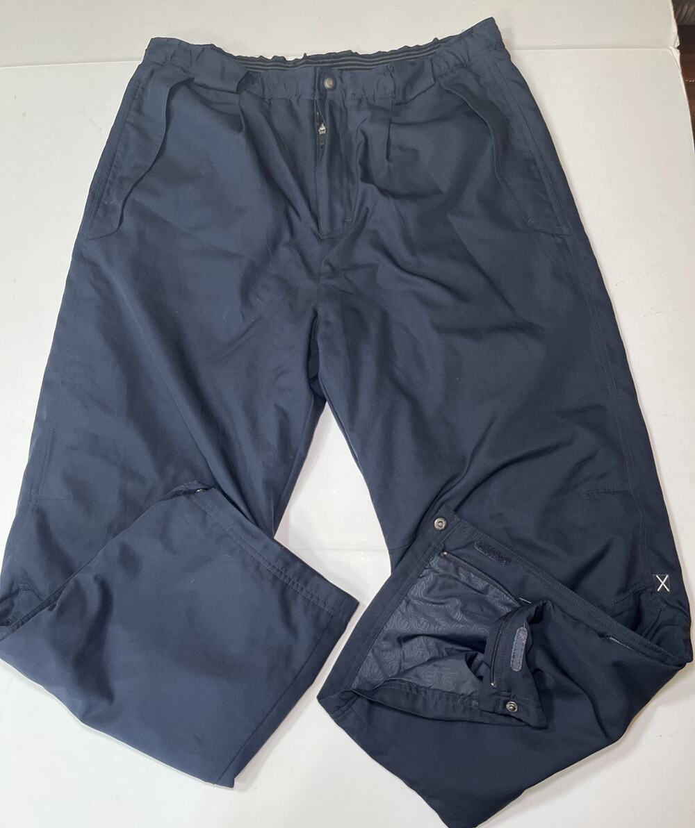 Sunderland Of Scotland Men’s Rain Golf Pants Navy Size Med Short